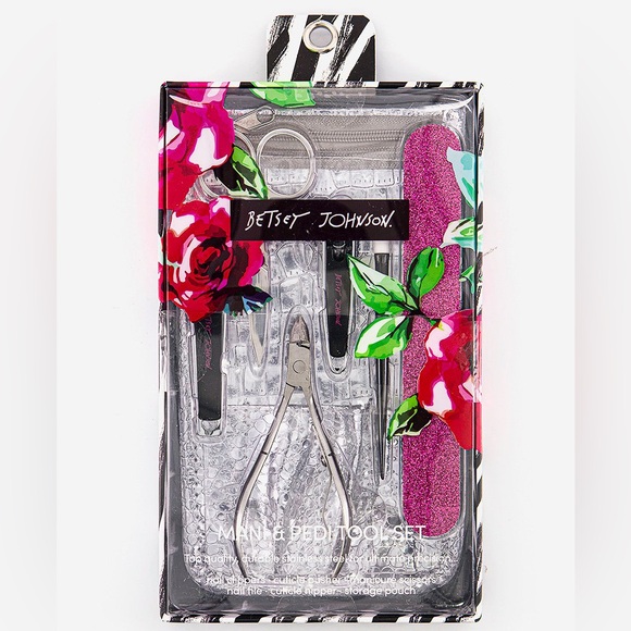 Betsey Johnson Other - Betsey Johnson 6pc. Mani & Pedi Tool Kit NIB